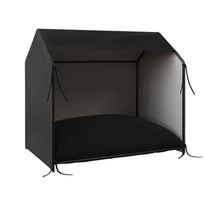 Casinha De Cachorro Pet Tati Raças Pequenas - Preto - Cor: Preto