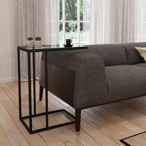 Mesa Lateral Encaixe Elena Preto - Cor: Preto