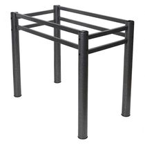 Base Retangular Para Mesa Jantar Vidro Pedra Madeira4 1.20mt Cor:texturizado