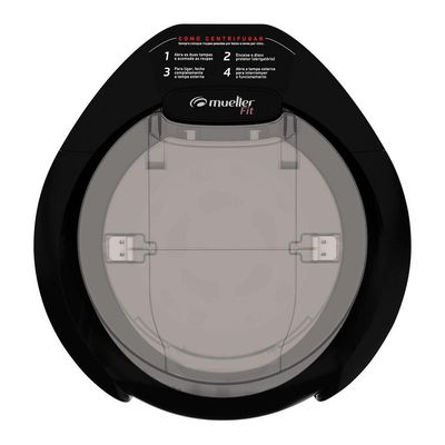 Centrífuga de Roupas Fit 12,6Kg Preta Mueller 110V
