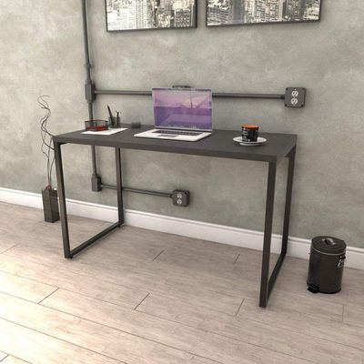 Mesa Escrivaninha Paúba Preto - Cor: Preto