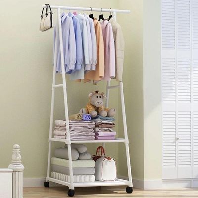 Arara Guarda Roupas Organizadora C Roda Multifuncoes Closet