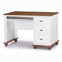 Escrivaninha Antique 3 Gavetas - M550605 Garapa - Verniz