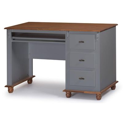 Escrivaninha Antique 3 Gavetas - M550605 Garapa - Verniz