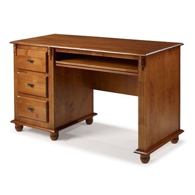 Escrivaninha Antique 3 Gavetas - M550605 Garapa - Verniz