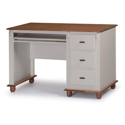 Escrivaninha Antique 3 Gavetas - M550605 Garapa - Verniz