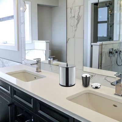 Lixeira Inox Tampa 3,2litros Decorlinelixeiras ø 15,5x20cm