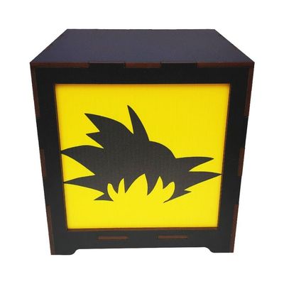 Luminária Box Dragon Ball Em Mdf
