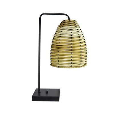 Abajur De Mesa Cúpula Junco Pinus Bivolt