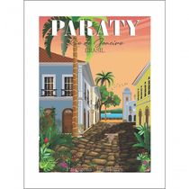 Quebra Cabeça Ilustração De Paraty - Rj 1014 Pçs - 98 X 70cm