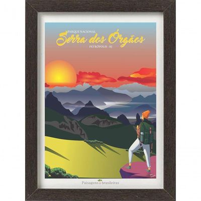 Quebra Cabeça Serra Dos órgãos 98 X 70cm 1014 Peças