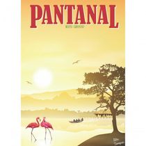 Quebra Cabeça Pantanal 98 X 70cm 1014 Peças