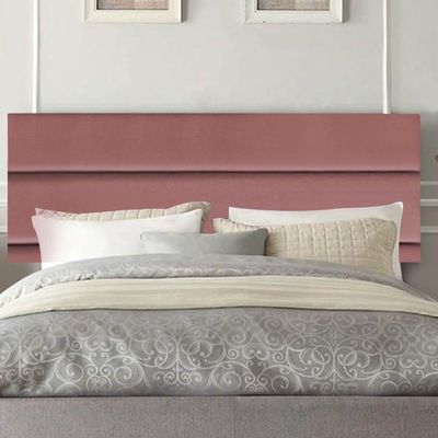 Painel Estofada Argentina 160cm Queen Size Para Cama Box Quarto Suede Rose Gold - Gat Magazine
