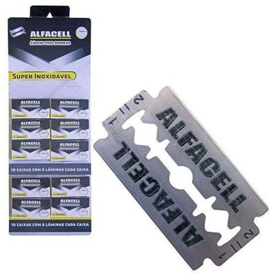 Lamina Para Aparelho De Barbear / Barbeador Com 10 Pecas
