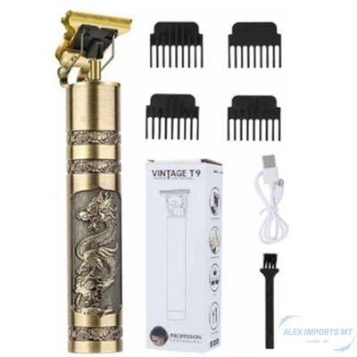 Máquina Corta Cabelo Recarregável Barbeador Barba Bigode