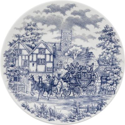 Kit Pratos Rasos Fundos E Sobremesa 18 Peças Biona Cena Inglesa Oxford® Cerâmica