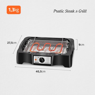 Churrasqueira Elétrica Mondial Grand Steak & Grill II CH-07 220V