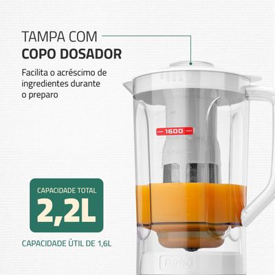 Liquidificador Mondial Turbo Power L-99-WG 110V