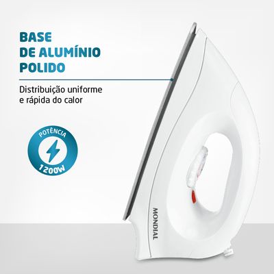 Ferro de Passar A Seco Mondial FSN-55-W 110V