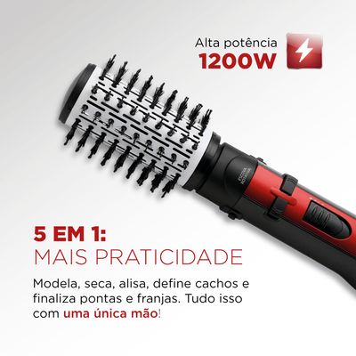 Escova Rotativa Ceramic Íon Turbo Mondial ER-09 110V
