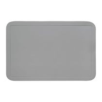 Jogo Americano Copa E Cia 6 Peças Pvc Color Cinza