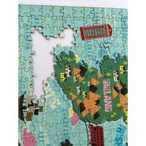 Quebra Cabeça Mapa Do Reino Unido - 78x78cm 676 Peças