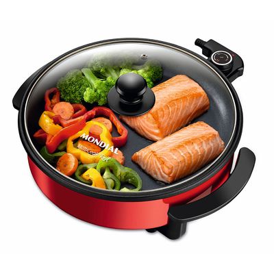 Panela Elétrica Mondial Multicook Red PE-28 110V