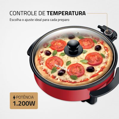Panela Elétrica Mondial Multicook Red PE-28 110V