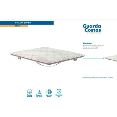 Pillow Top Colchão Solteiro Protection Super Extra Confort (78x188) - Probel