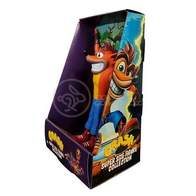 Boneco Action Figure Crash Bandicoot Articulado 25cm