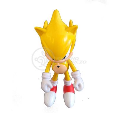 Boneco Em Vinil Sonic 20Cm - Super Size Figure Collection