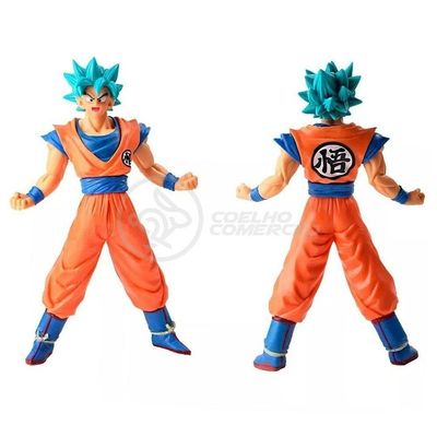 Boneco Action Figure Goku Super Sayajin Blue Dragonball Z