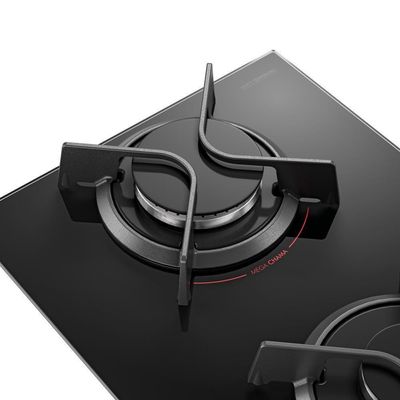 Cooktop 2 Bocas Com Mesa De Vidro Dako Supreme Bivolt