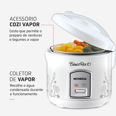Panela Elétrica Mondial Bianca Rice 10 PE-10 220V