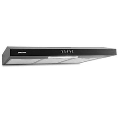 Depurador de Ar Suggar Slim DPS181PT / DPS182PT Preto com 3 Velocidades – 80 cm Preto / 220