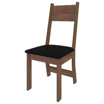 Mesa de Jantar com 4 Cadeiras Indekes Pequi Marrom
