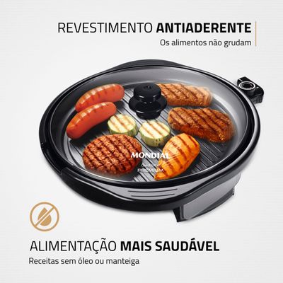 Grill Redondo Mondial Cook & Grill 40 G-03 110V