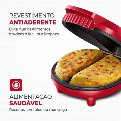Omeleteira Elétrica Mondial Pratic Omelet II - OM-04-RI 110