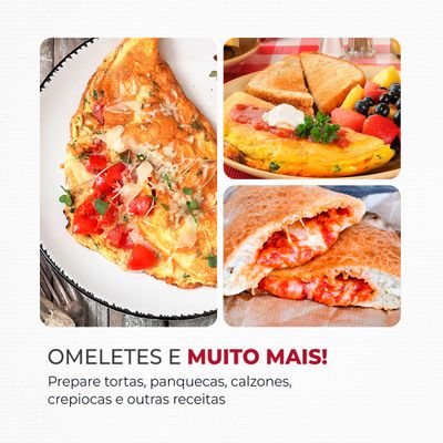 Omeleteira Elétrica Mondial Pratic Omelet II - OM-04-RI 110