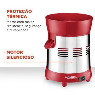 Extrator Mondial Turbo Premium E-24 Bivolt