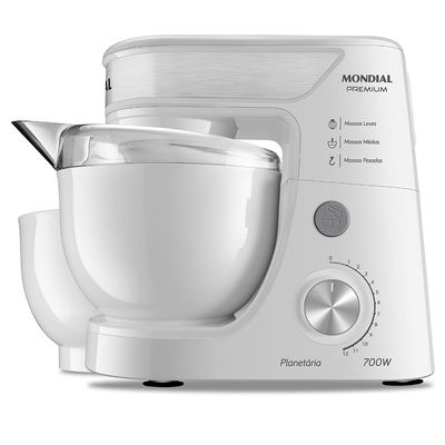 Batedeira Planetária Mondial Premium BP-01P-W 110V