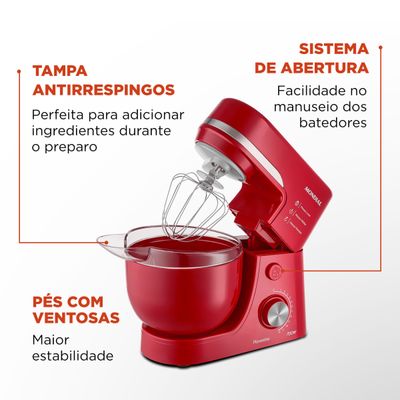 Batedeira Planetária Mondial BP-03-R 220V