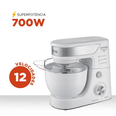 Batedeira Planetária Mondial Premium BP-01P-W 110V