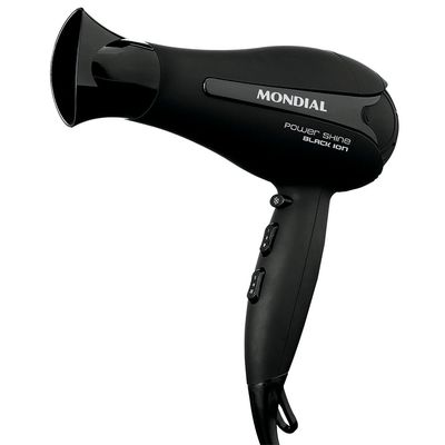 Secador de Cabelos Mondial Power Shine Black SC-13 110V