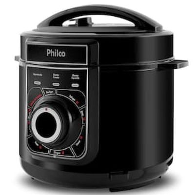 Panela Elétrica de Pressão Multifuncional Philco PPP02PI 5L – Preta Preto / 110