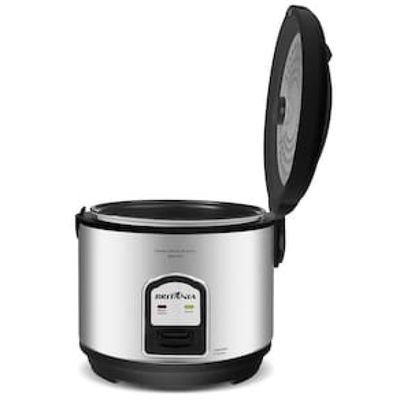 Panela Elétrica de Arroz Britânia BPA10PI 10 Xícaras – Preta/Inox Preto,Inox / 110