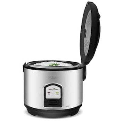 Panela Elétrica de Arroz Britânia BPA10PI 10 Xícaras – Preta/Inox Preto,Inox / 110