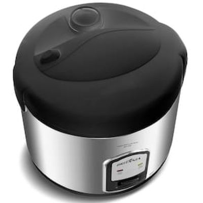 Panela Elétrica de Arroz Britânia BPA10PI 10 Xícaras – Preta/Inox Preto,Inox / 110