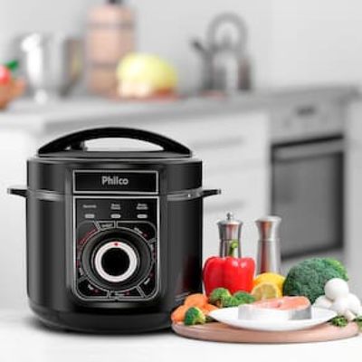 Panela Elétrica de Pressão Multifuncional Philco PPP02PI 5L – Preta Preto / 110