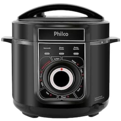 Panela Elétrica de Pressão Multifuncional Philco PPP02PI 5L – Preta Preto / 220
